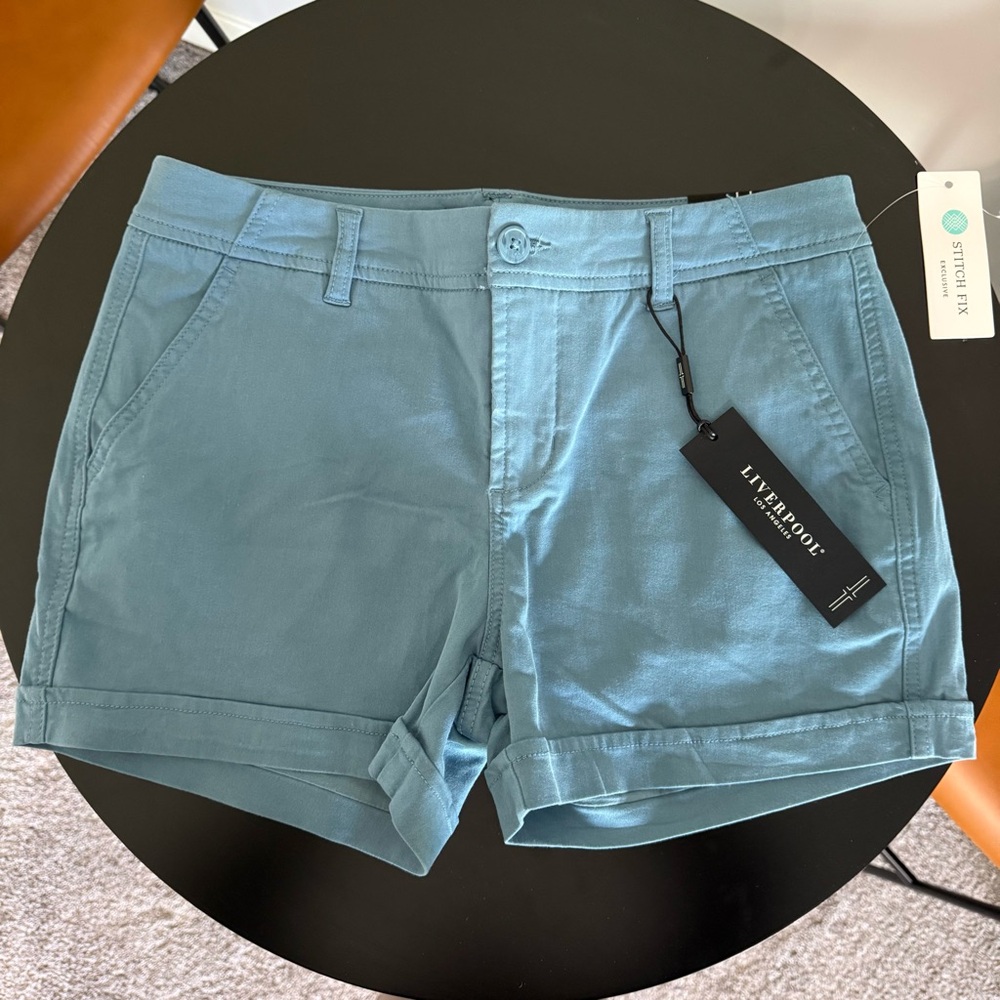 Liverpool Women's Blue Shorts